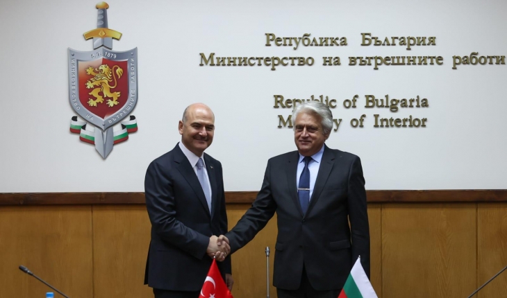 İçişleri Bakanı Soylu, Bulgaristan İçişleri Bakanı Raşkov ile görüştü