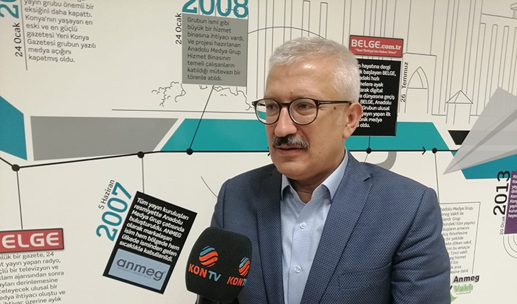 Konya Cumhuriyet Başsavcısı Ramazan Solmaz’dan, KONTV’ye veda ziyareti