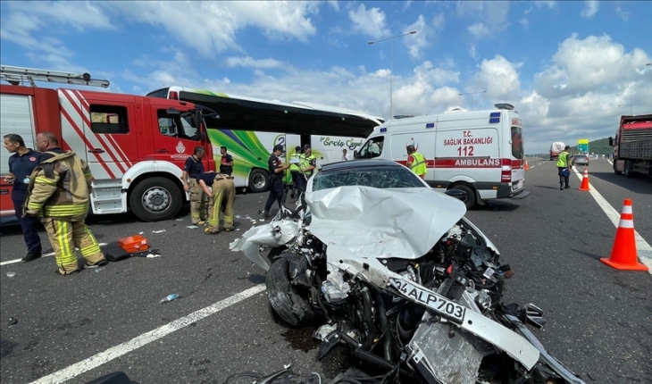 Zincirleme trafik kaza: 11 yaralı!