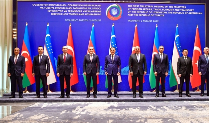 Türkiye-Özbekistan-Azerbaycan Üçlü Dışişleri, Ticaret ve Ulaştırma Bakanları Toplantısı Taşkent’te başladı