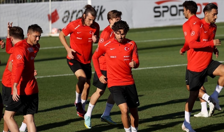 A Milli Futbol Takımı'nda Lüksemburg maçı hazırlıkları başladı
