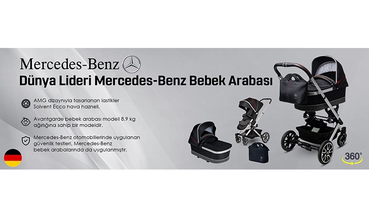 Mercedes Bebek Arabası Türkiye Distribütörü: Junior Bebe