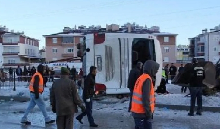 Konya’da 2 öğrencinin öldüğü okul servisi kazasının sanıkların davası sürüyor