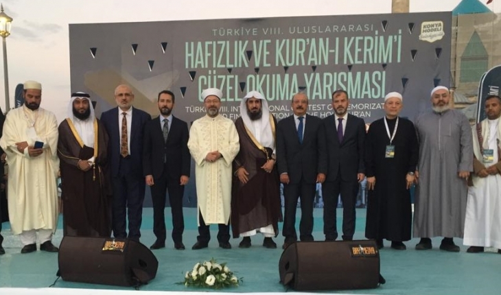 Hafızlık ve Kur'an-ı Kerim'i Güzel Okuma Yarışması Konya'da başladı