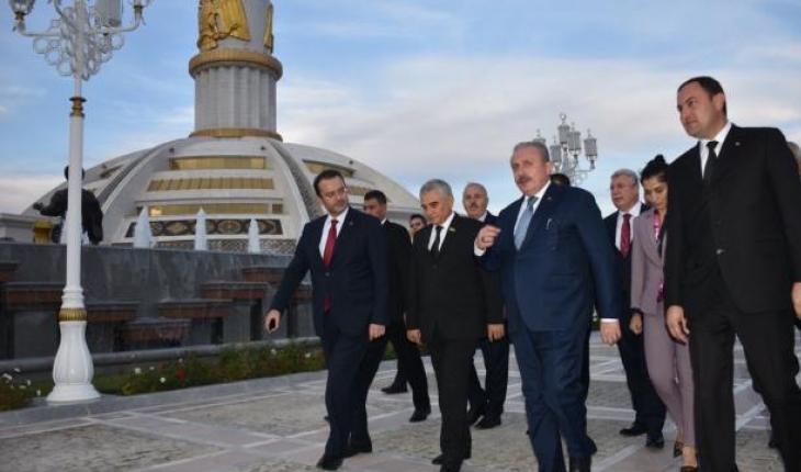TBMM Başkanı Şentop’tan Türkmenistan ziyareti