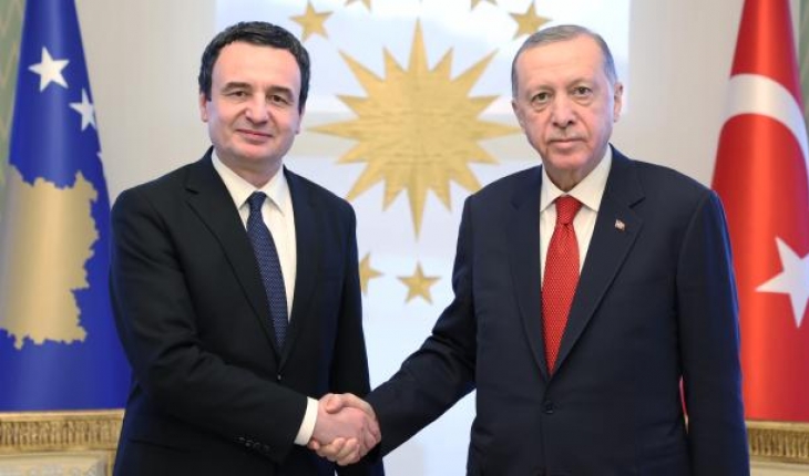 Cumhurbaşkanı Erdoğan, Kosova Cumhuriyeti Başbakanı Kurti’yi kabul etti