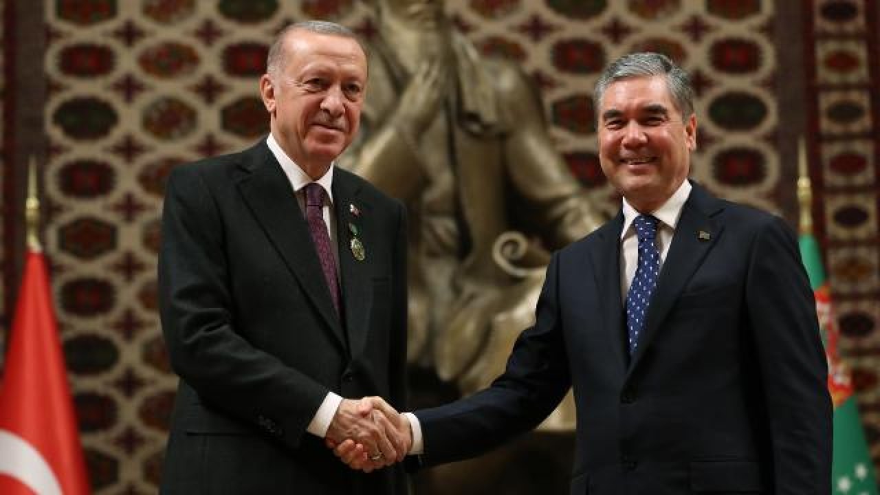 Türkmenistan’dan Cumhurbaşkanı Erdoğan ve Emine Erdoğan’a ’kardeşlik’ mektubu