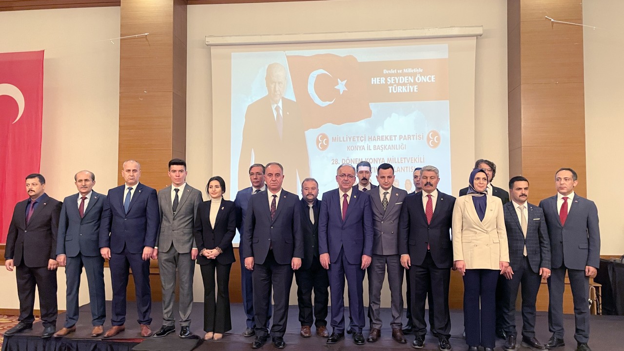 MHP Konya’da milletvekili adaylarını tanıttı