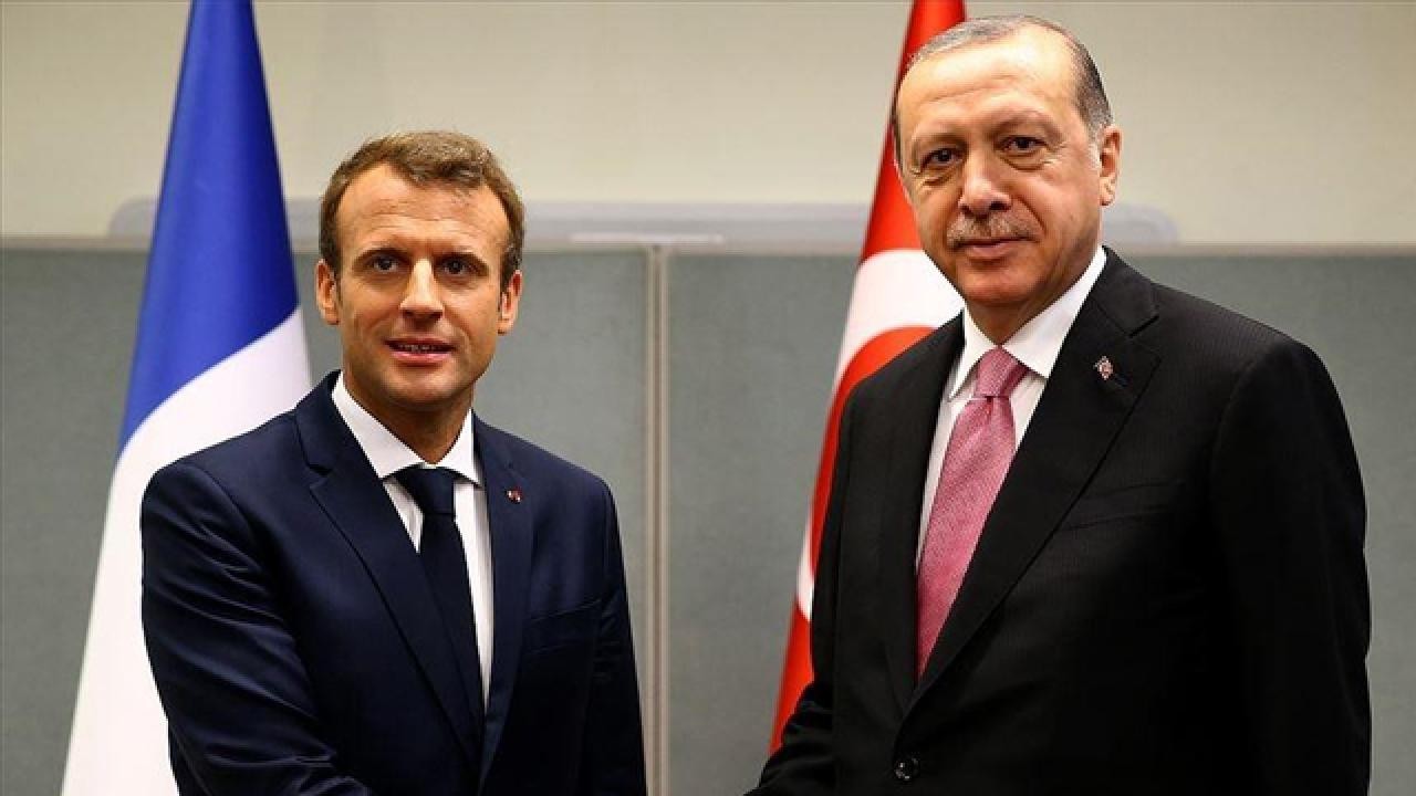Macron'dan Cumhurbaşkanı Erdoğan’a tebrik telefonu