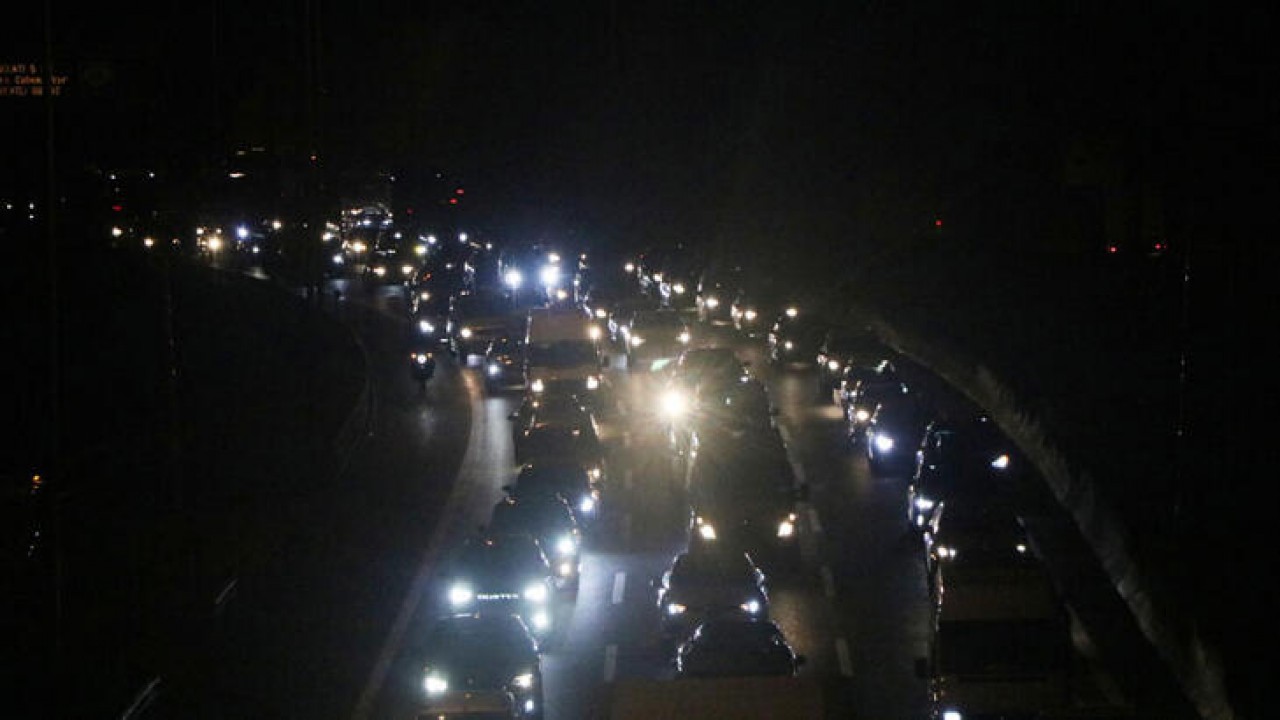 Bolu Dağı Tüneli'nde bayram trafiği yoğunluğu