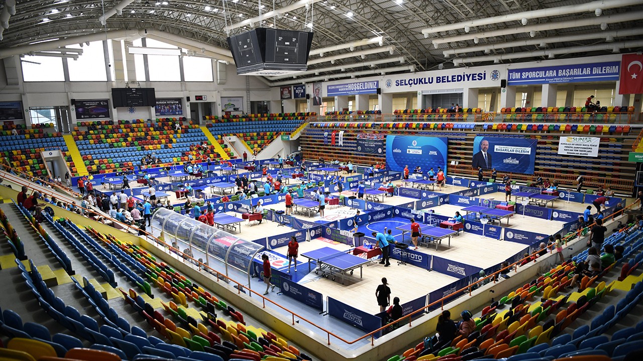 Kuruluşlar Masa Tenisi Türkiye Şampiyonası başladı