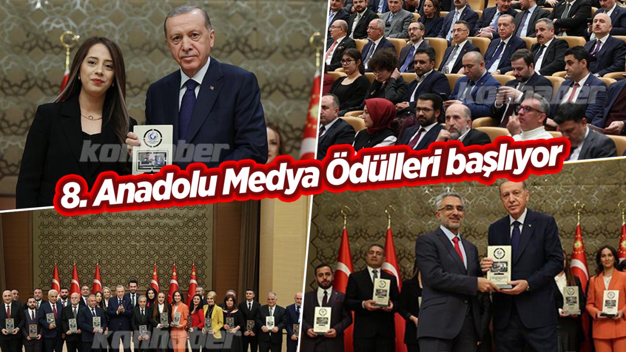 8. Anadolu Medya Ödülleri Başlıyor