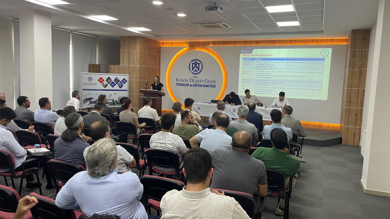 Konya’da Model Fabrika Uygulamaları bilgilendirme toplantısı yapıldı
