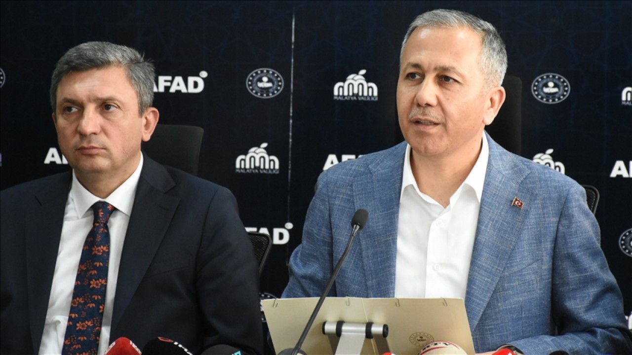 İçişleri Bakanı Yerlikaya’dan Malatya’daki depreme ilişkin açıklama