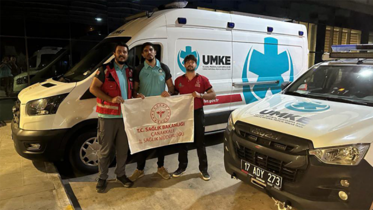 UMKE ekipleri Libya'da yaraları sarıyor