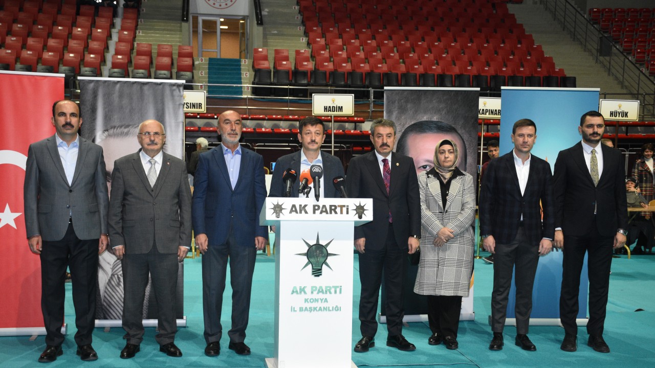 ​Konya'da AK Parti belediye başkan adayları için temayül yoklaması