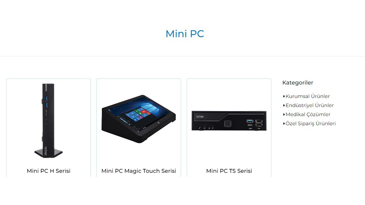 Mini PC’ler: Güçlü Performans, Kompakt Tasarım
