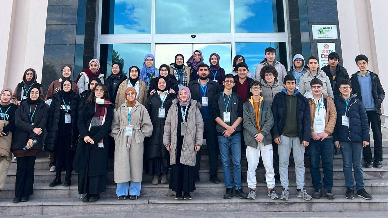 MSR Anadolu İHL Öğrencilerinden ANMEG'e ziyaret 