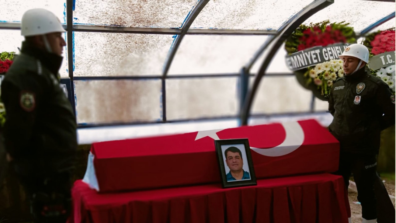 Kazada ölen polis, Aksaray’da toprağa verildi