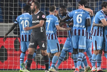 Türkiye Kupası yarı final maçı: Trabzonspor, Karagümrük'ü yendi