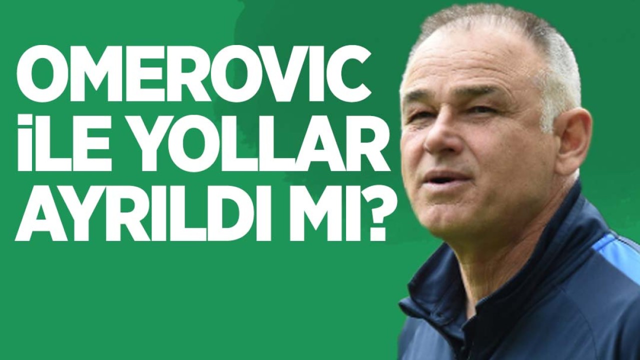 Konyaspor’da Teknik Direktör Omerovic ile yollar ayrıldı mı?