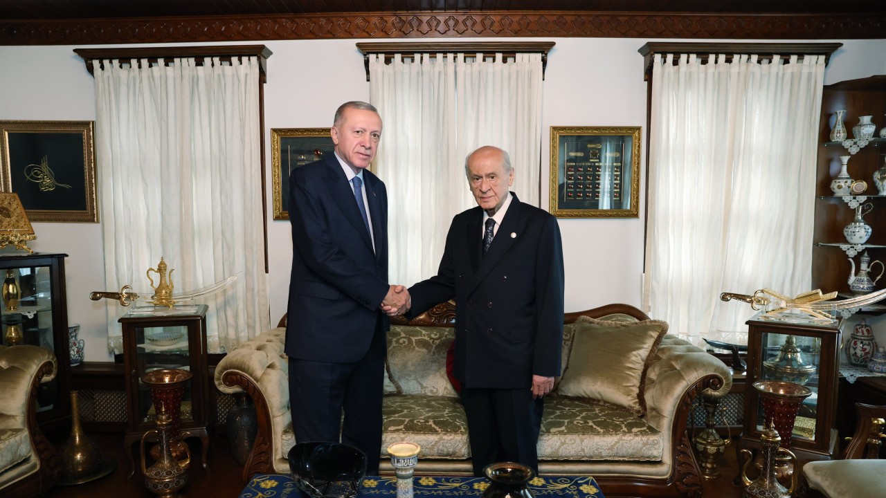 Cumhurbaşkanı Erdoğan – Devlet Bahçeli görüşmesi başladı