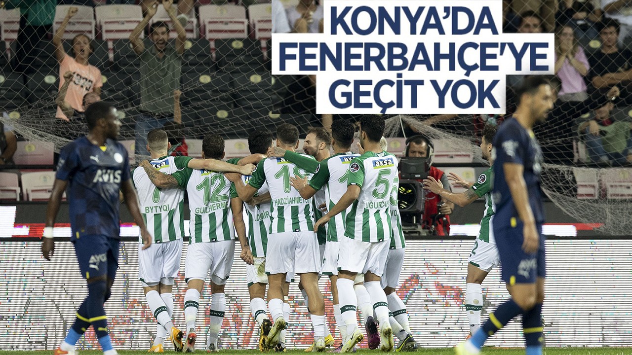 Konya’da Fenerbahçe’ye geçit yok