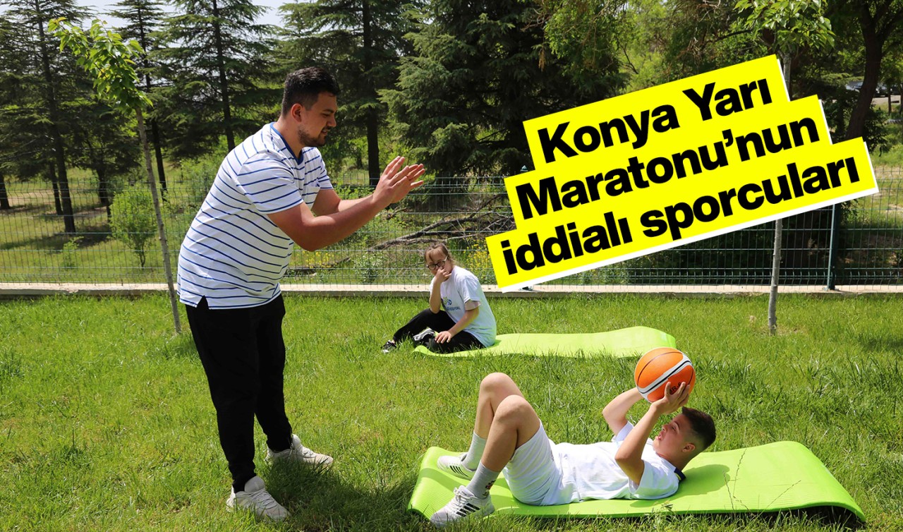 Konya Yarı Maratonu’nun iddialı sporcuları 