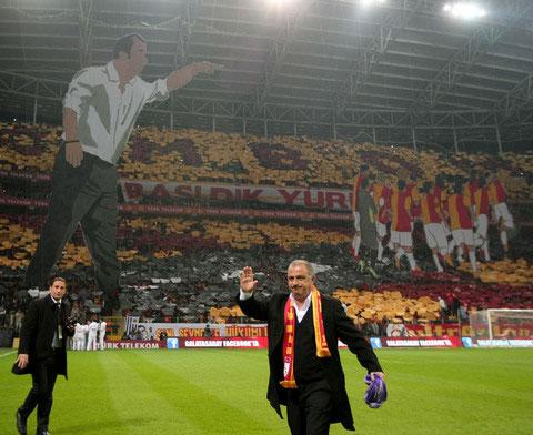 Fatih Terim'e 3 boyutlu jest