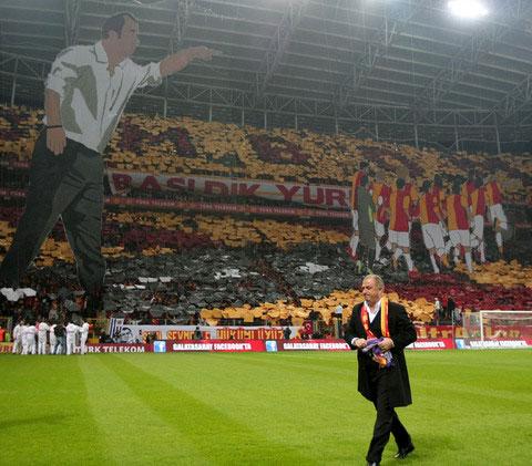 Fatih Terim'e 3 boyutlu jest