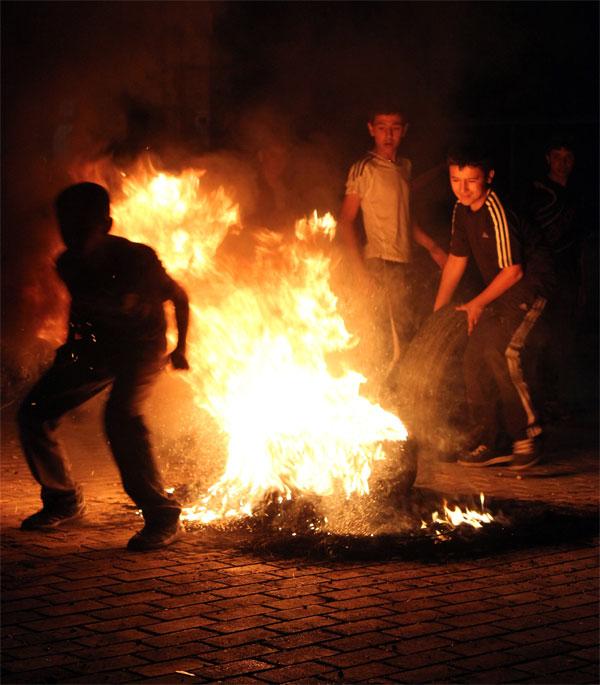 Konya'da fener alayı ve şivlilik coşkusu