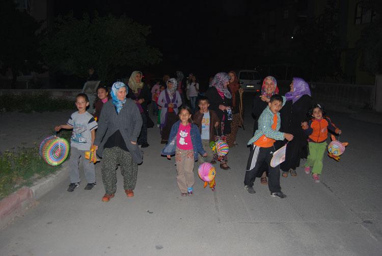 Konya'da fener alayı ve şivlilik coşkusu