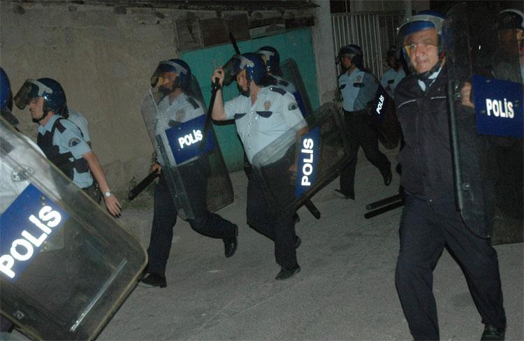 Konya'da olaylı gece