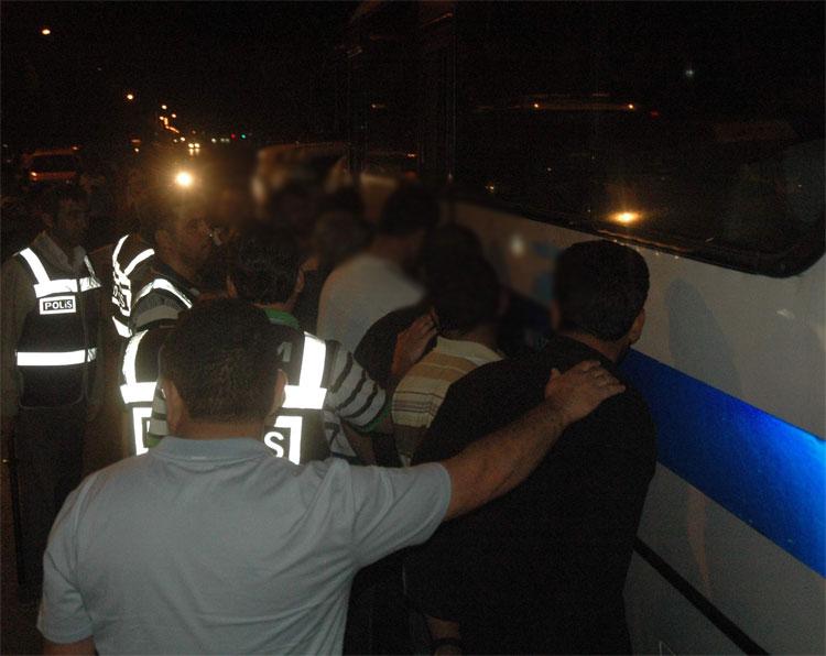 Konya'da olaylı gece