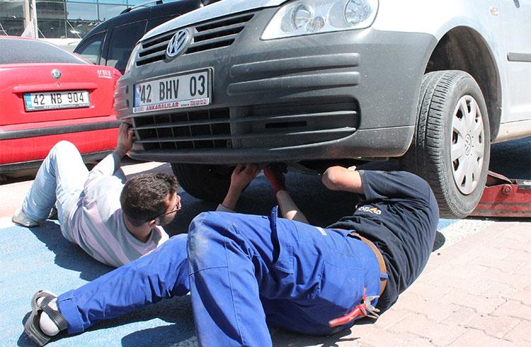 Konya'da kedi kurtarma operasyonu