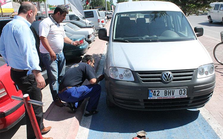 Konya'da kedi kurtarma operasyonu