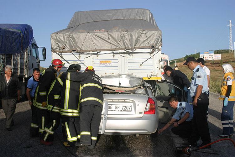 Konya'da trafik kazası: 2 ölü, 2 yaralı