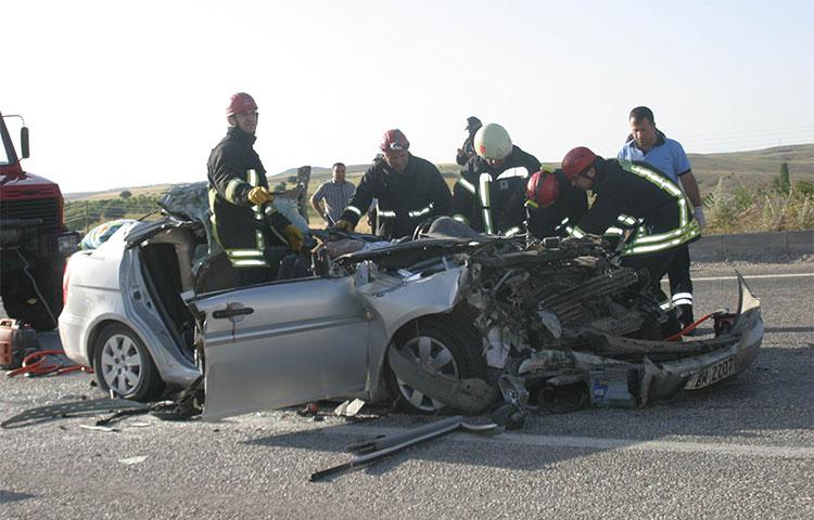 Konya'da trafik kazası: 2 ölü, 2 yaralı