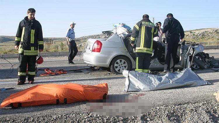 Konya'da trafik kazası: 2 ölü, 2 yaralı