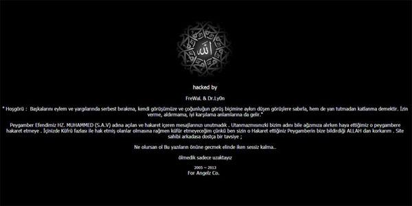 Ekşi, İnci, Uludağ Sözlük ve Halk TV hacklendi