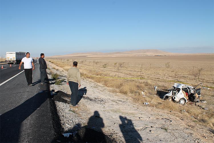 Konya'da düğün konvoyunda kaza: 5 ölü, 1 yaralı