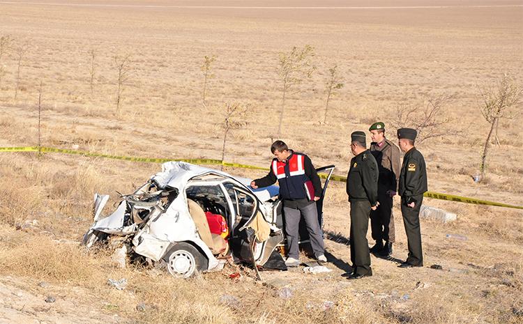 Konya'da düğün konvoyunda kaza: 5 ölü, 1 yaralı