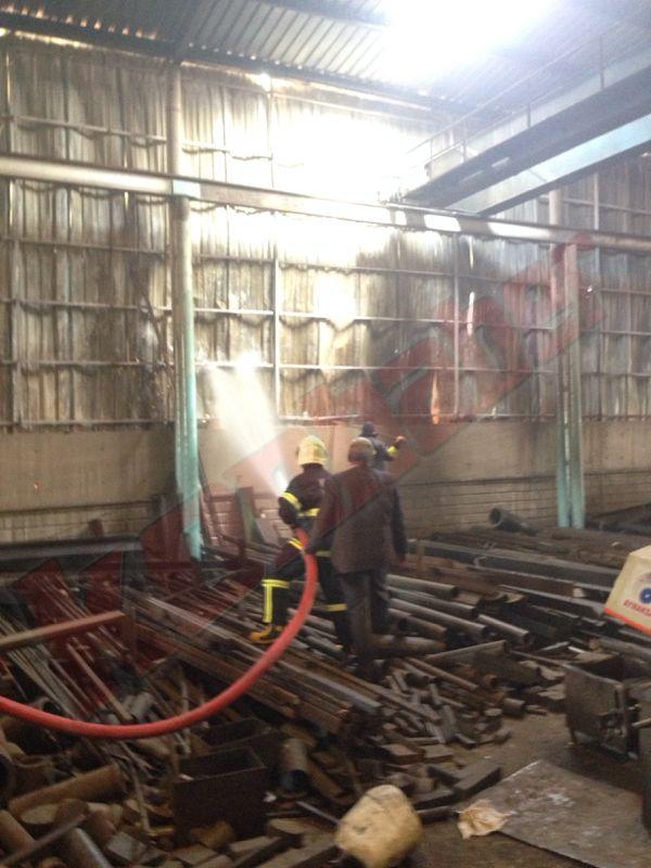 Konya 1. Organize Sanayi Bölgesi'nde yangın