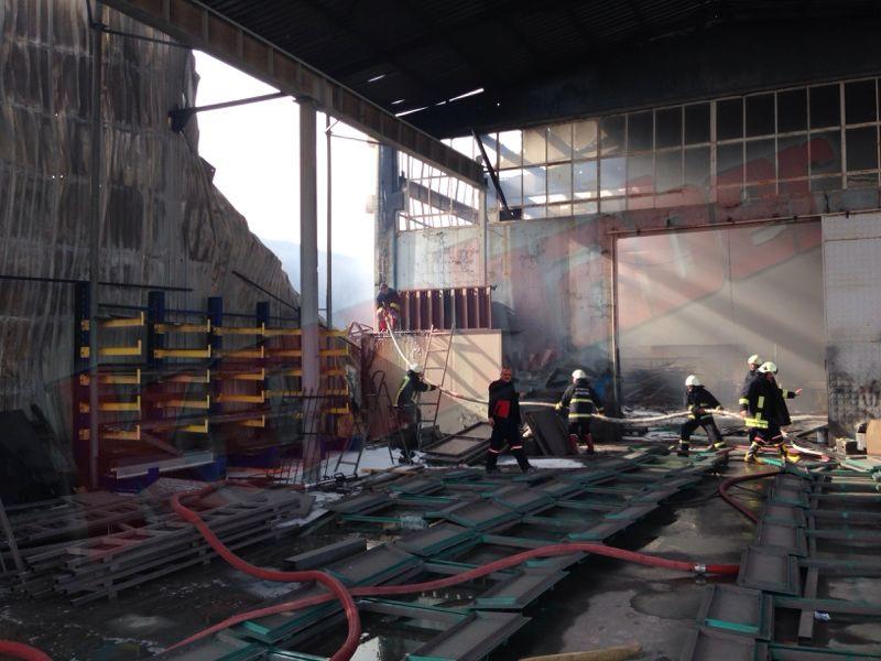 Konya 1. Organize Sanayi Bölgesi'nde yangın