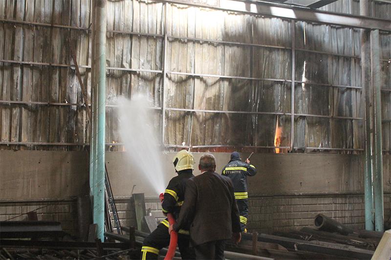 Konya 1. Organize Sanayi Bölgesi'nde yangın