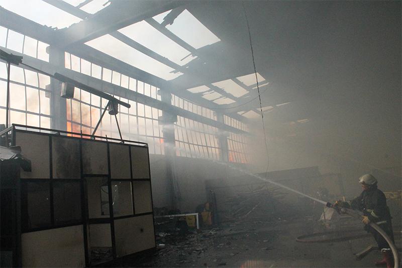 Konya 1. Organize Sanayi Bölgesi'nde yangın