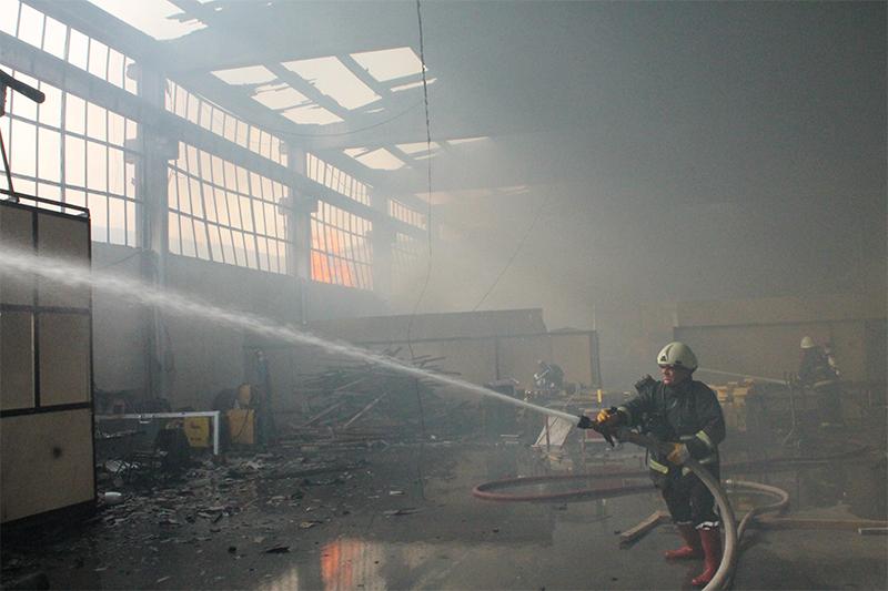 Konya 1. Organize Sanayi Bölgesi'nde yangın