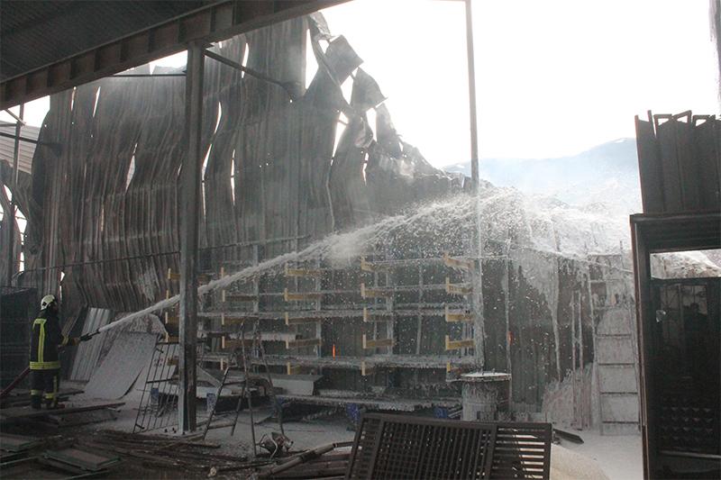 Konya 1. Organize Sanayi Bölgesi'nde yangın