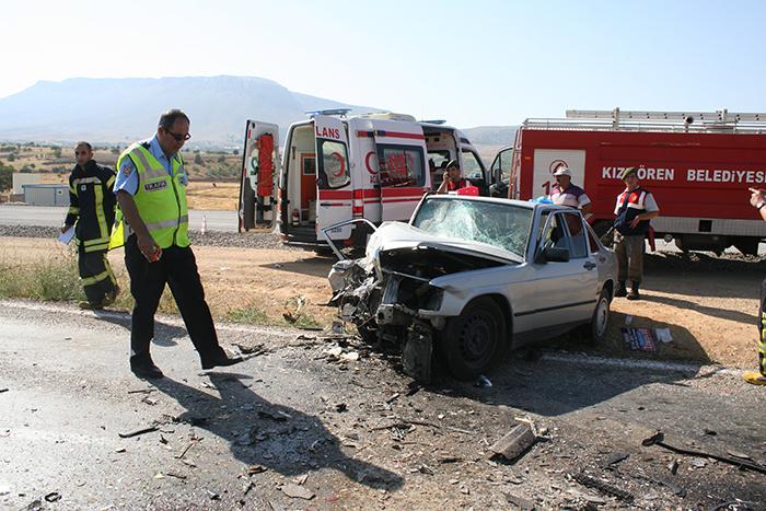 Konya'da feci kaza: 1 ölü, 3 yaralı