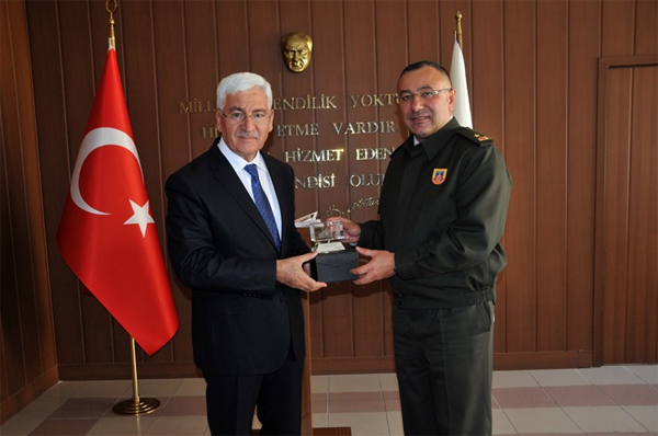 Güray Alpar, Vali Murat Koca'yı ziyaret etti